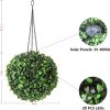 Hanging Solar Lantern Lights Outdoor - Waterproof Garden LED Solar Lights Hanging Solar Powered Lantern 8 Inch (Multicolor) - Image 3