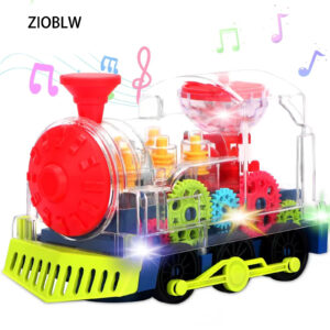 Electric rotating mechanical gear remote control car