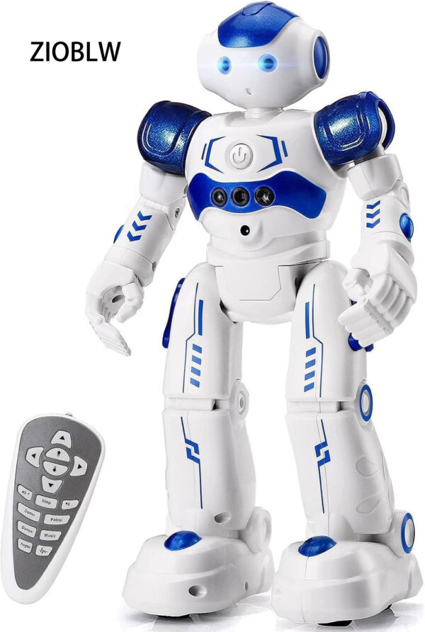 RC Robot Toys for Kids, Gesture & Sensing Programmable Remote Control Smart Robot